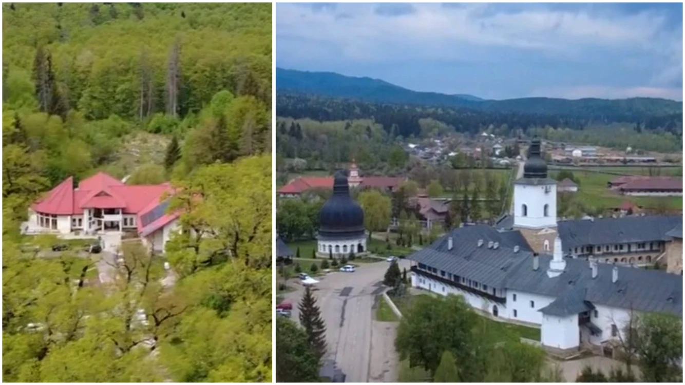 Peisajul Monastic Vânători-Neamț pe lista UNESCO. Foto: captură Observator News
