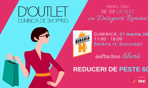 targ outlet cu designeri romani grande png