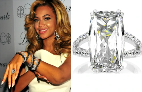 Beyonce engagement ring png
