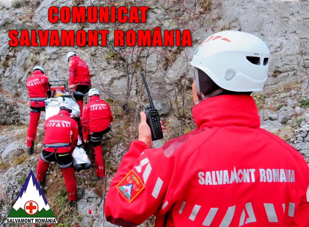 Accident montan în zona staţiunii Băile Olăneşti din Vâlcea Foto Salvamont