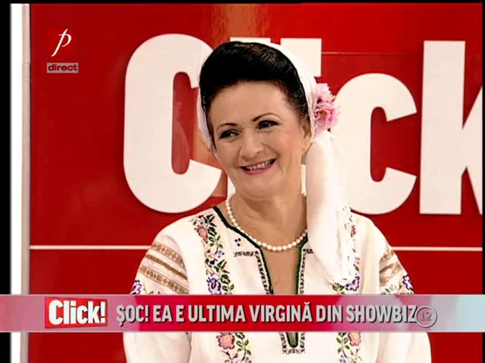 
    Elena Milea, în platoul emisiunii Clickcaptură Prima TV  
