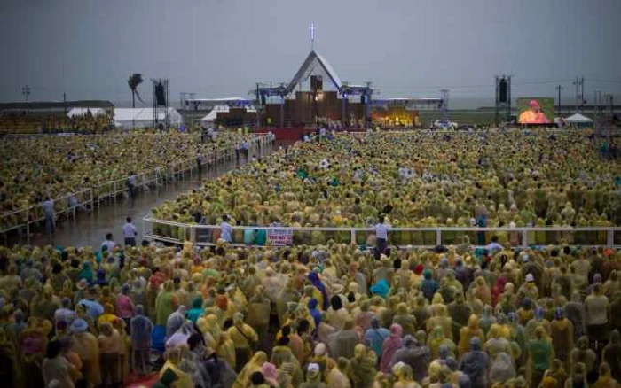 Papa in Filipine FOTO Mediafax/AFP 