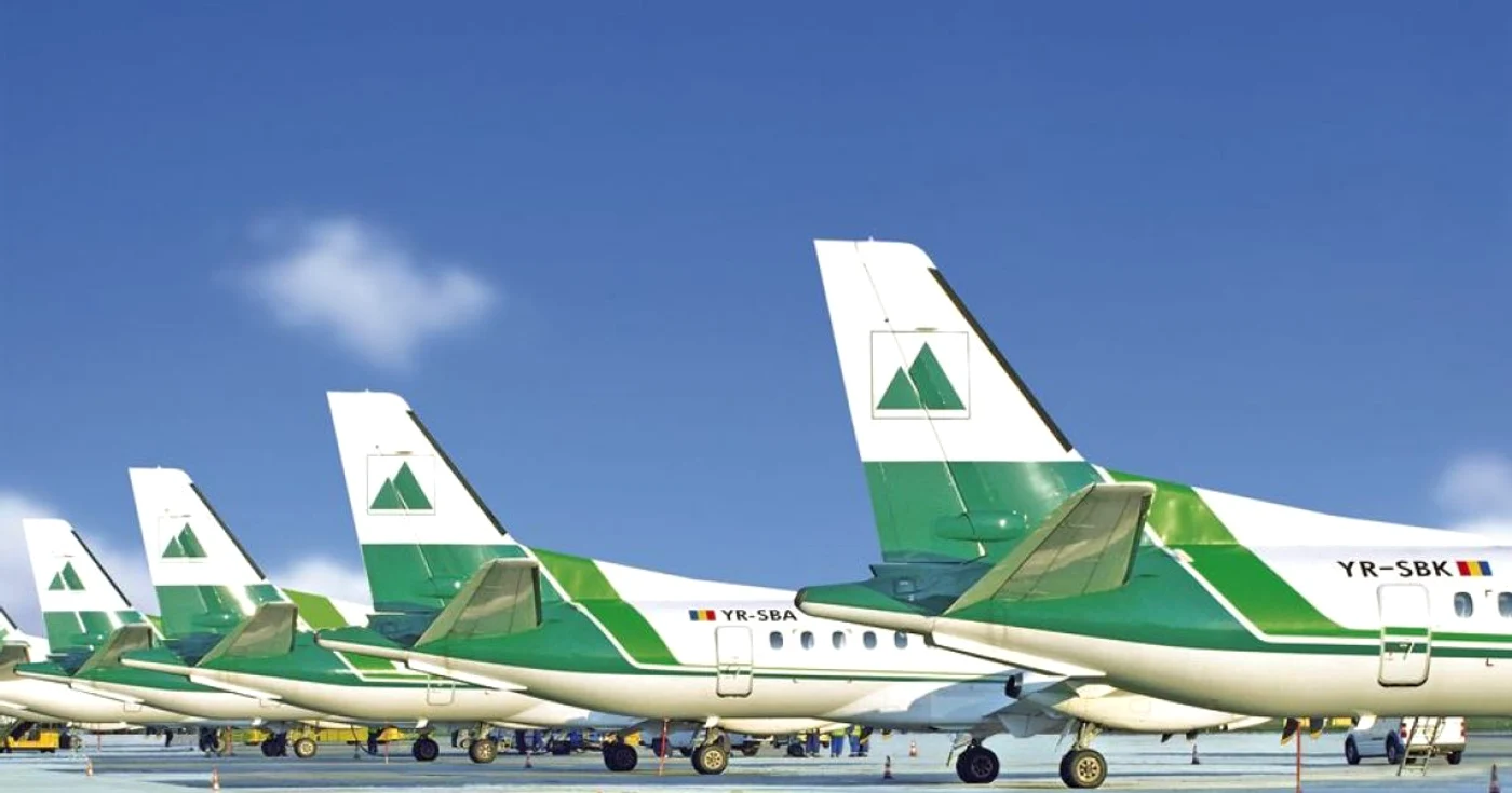 Carpatair operează pe 10 aeroporturi interne şi 18 aeroporturi externe