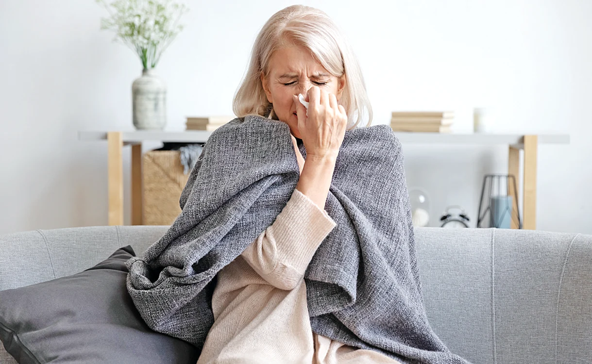 Vicki Noble, 55 de ani, are  o reacţie alergică violentă  dacă nu menţine temperatura  de 21-24 grad