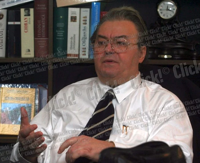 Corneliu Vadim Tudor. (Foto: Lucian Muntean /  Adevărul)