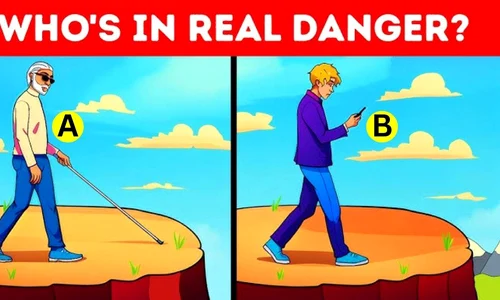 who is in real danger brain teasers jpg