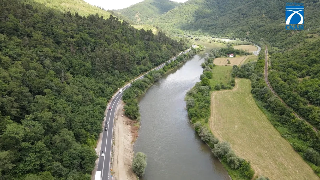 Lucrări vitale pe DN7 Valea Oltului pentru conexiunea cu Autostrada Sibiu Pitești