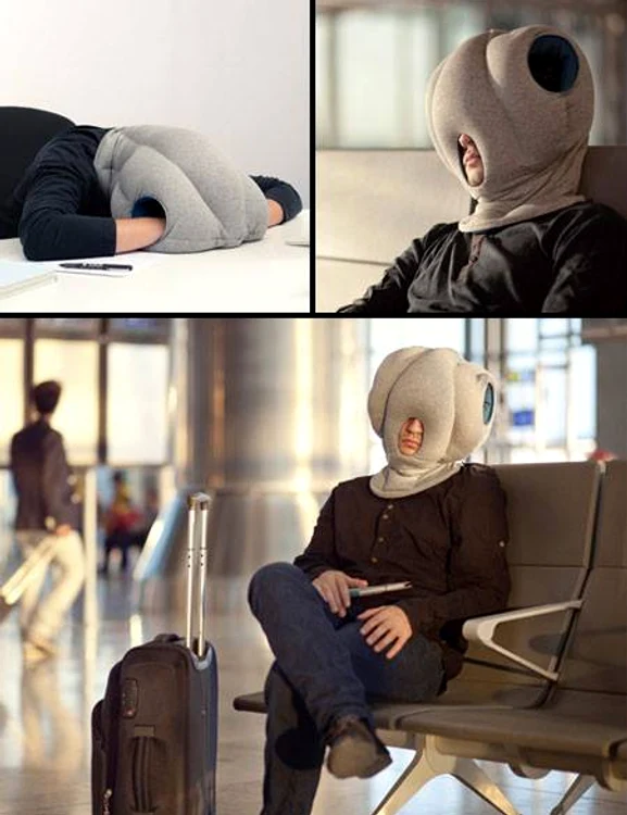 Perna seamănă cu o cască primitivă de scafandru