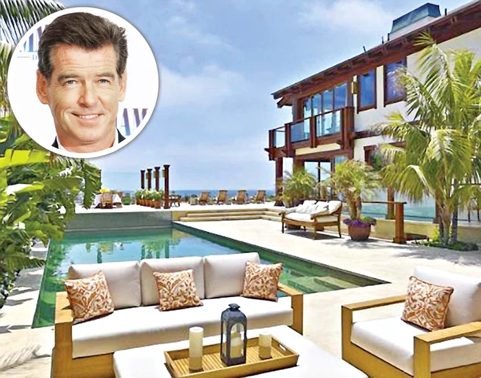 Pierce Brosnan, 57 de ani, îşi închiriază superbul domeniu din Malibu