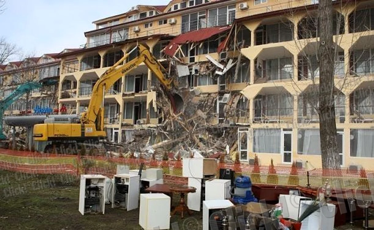 Hotelul Histria aparţine afaceristului Gheorghe Bosânceanu. (Foto: Florin Gheorghe)
