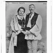 tarani romani costum popular 1915-1920