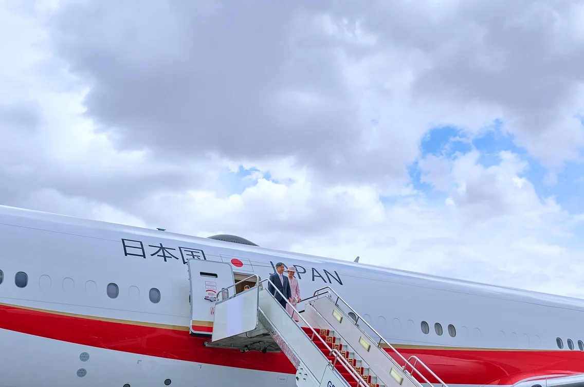 Împăratul Naruhito al Japoniei și Împărăteasa Masako în Mongolia. FOTO: Agenția Imperială japoneză