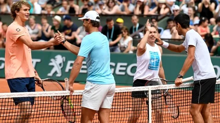 Zverev, NAdal, Halep şi Djokovic