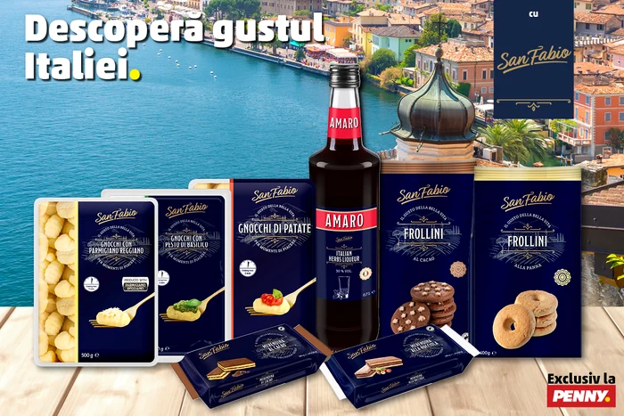 San Fabio – produse italiene autentice, acum la prețuri speciale în magazinele PENNY