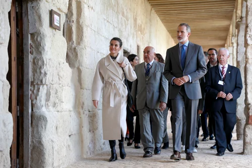 Letizia Regina și Felipe Regele în vizită la Menora