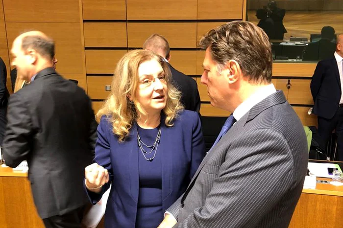 Daniela Gîtman, în marja CAG FOTO MAE