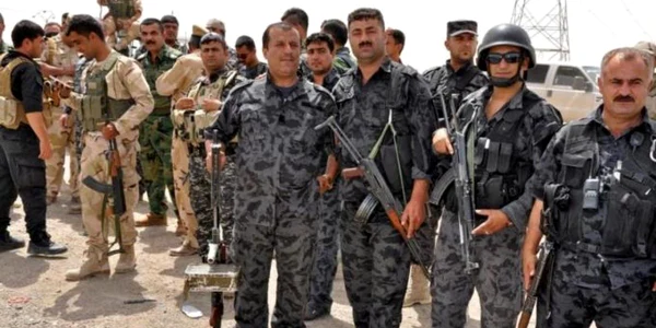 Luptători peshmerga (kurzi) FOTO aljazeera.com