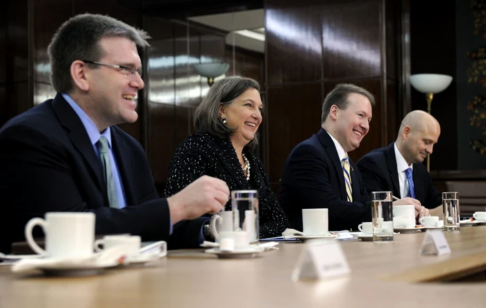 Victoria Nuland la Bucureşti FOTO gov.ro