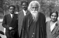 Vizita lui Rabindranath Tagore la București jpeg