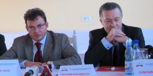 Cornel Suciu şi Cristian Diaconescu