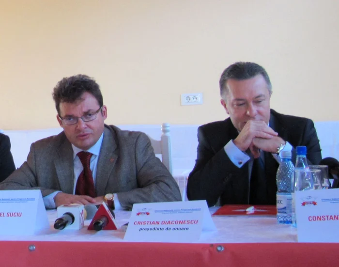 Cornel Suciu şi Cristian Diaconescu