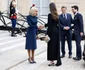 Emmanuel Macron și Brigitte alături de Prințul Hussein și Prințesa Rajwa