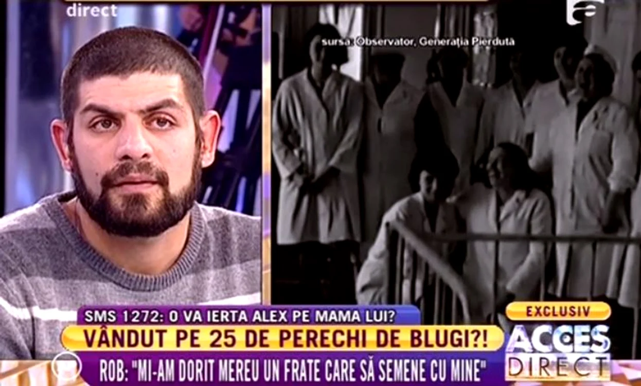 Rob şi-a regăsit fratele de sânge, pe Tommy, după 18 ani, în America. După cum se vede, asemănarea dintre ei este izbitoare