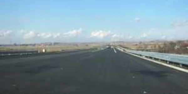 Centura ocolitoare a Sibiului este făcută în regim de autostradă. Foto: Ştefan Dobre