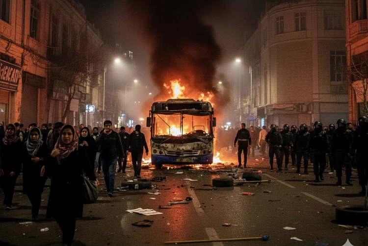 Iranul a fost scena unui masacru pe 8 ianuarie FOTO Arhivă