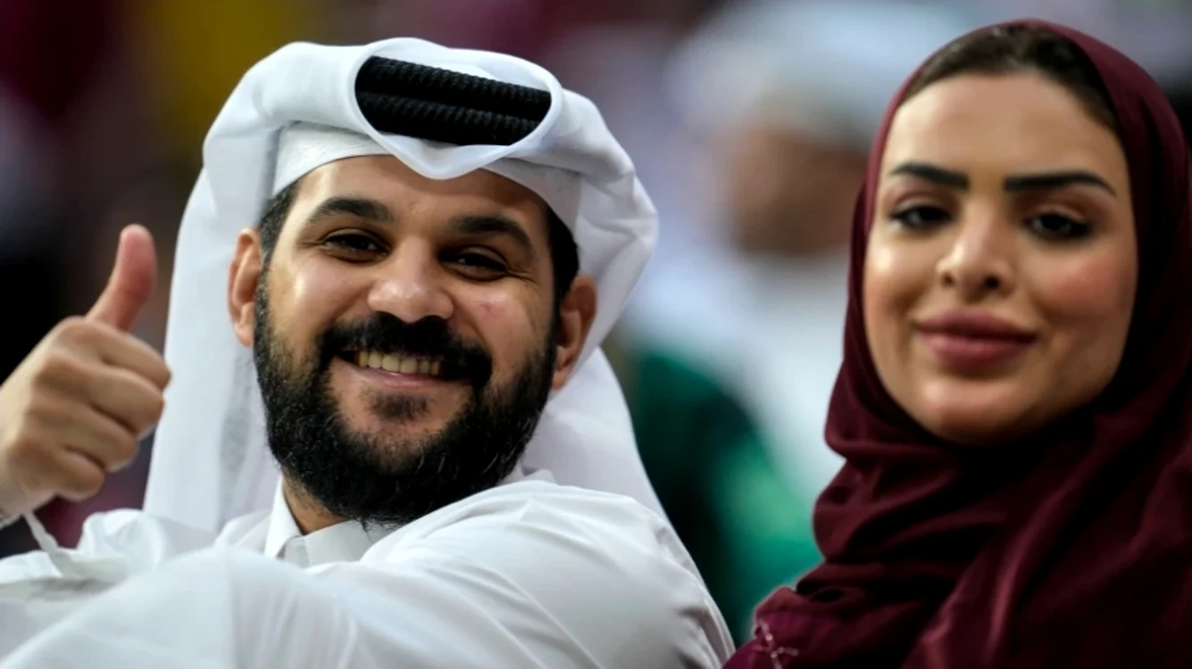 În Qatar, localnicii preferă să vadă meciurile la televizor.