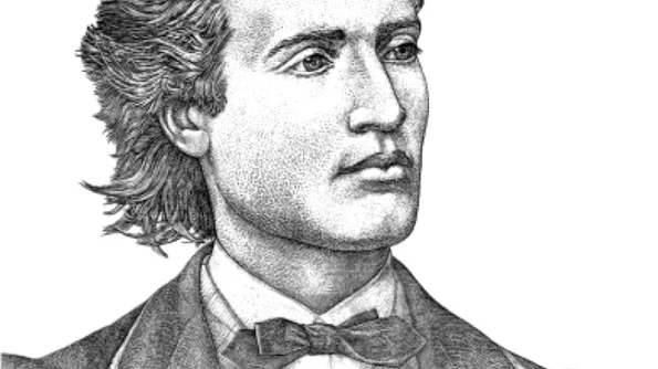 Pe 25 februarie 1866, Mihai Eminescu debuta în poezie, în revista „Familia“ jpeg