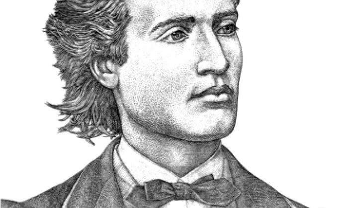 Pe 25 februarie 1866, Mihai Eminescu debuta în poezie, în revista „Familia“ jpeg