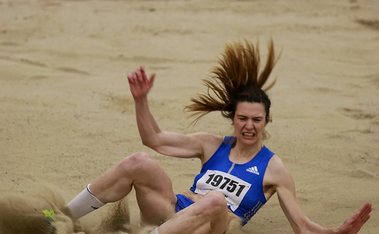 Alina Rotaru e una dintre cele mai valoroase săritoare în lungime din lumeFoto: Marian Burlacu