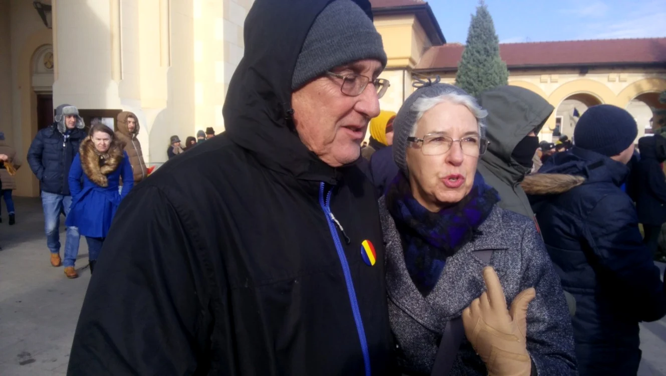 Sherwin şi Margaret au fost plăcut impresionaţi de ceea ce au văzut la Alba Iulia