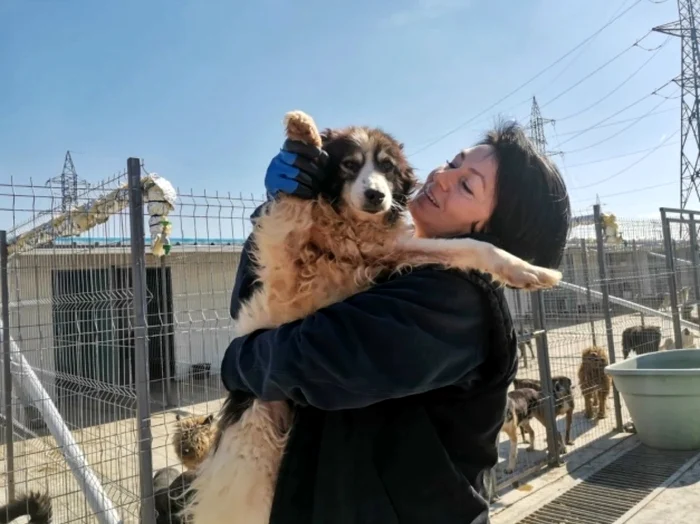 Corina Grigore, o mare  iubitoare de animale. Foto: Arhivă personală