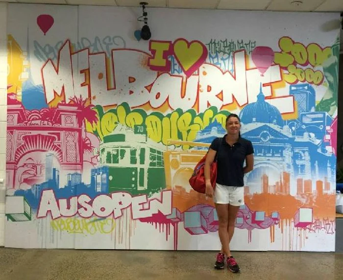 Alexandra Dulgheru la Melbourne