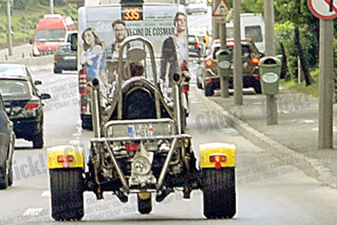 Cristi Boureanu a avut-o ca pasageră pe motor pe fiica Ioana (Fotografii: Alex Muscaliu)