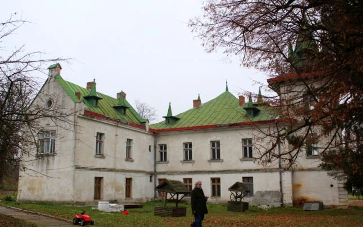 Conacul din Salcea, ridicat în 1850 de boierul Alexandru Cantacuzino-Pașcanu, a ajuns aproape o ruină în zilele noastreFoto: Adevărul/Oana Șlemco