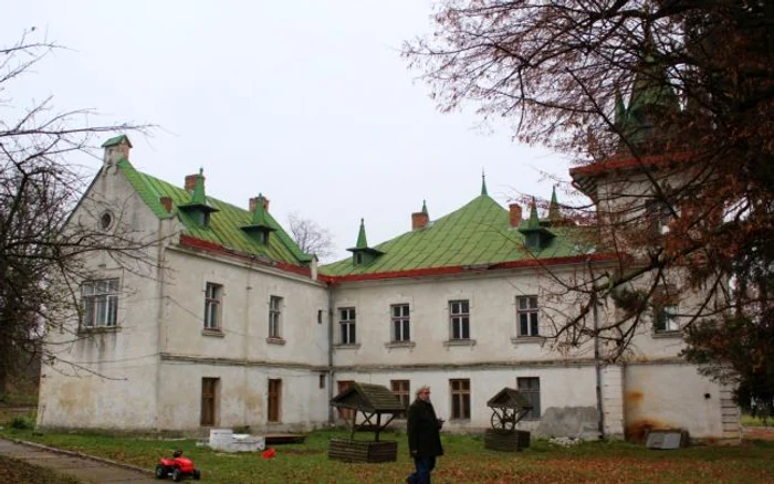 Conacul din Salcea, ridicat în 1850 de boierul Alexandru Cantacuzino-Pașcanu, a ajuns aproape o ruină în zilele noastreFoto: Adevărul/Oana Șlemco