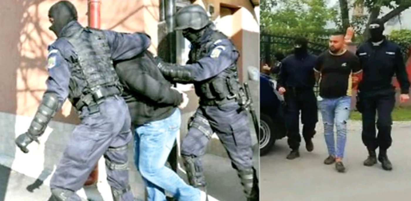 Vasile Prichindel, unul dintre traficanţii copilelor, reţinut de mascaţi în comuna Leordeni
