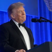 Donald Trump la Dineul anual al Asociației Corespondenților de la Casa Albă FOTO Profimedia