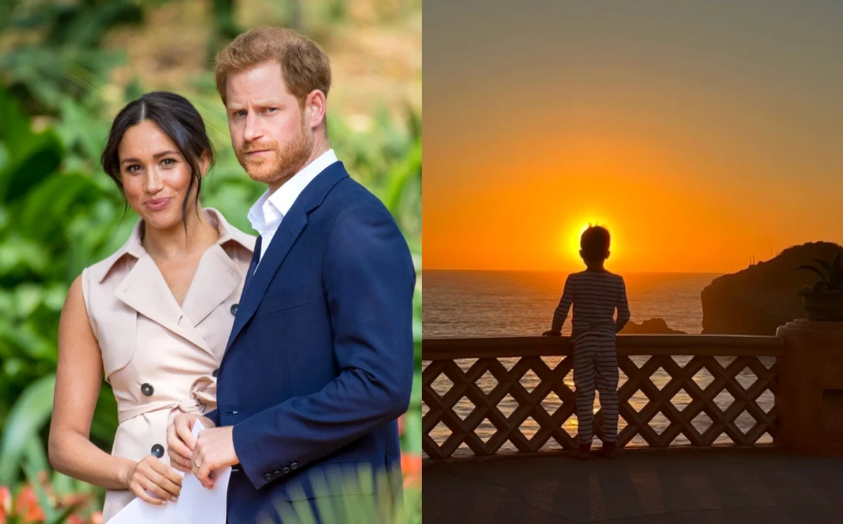 Meghan Markle, Prințul Harry și Prințul Archie foto colaj Profimedia Instagram jpg