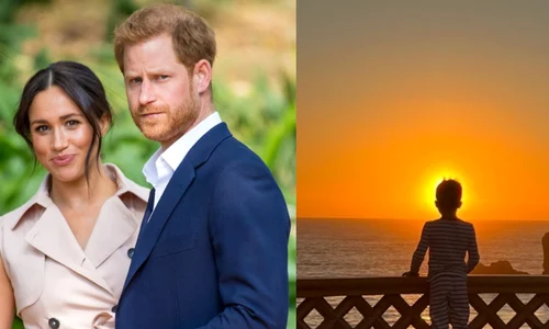 Meghan Markle, Prințul Harry și Prințul Archie foto colaj Profimedia Instagram jpg