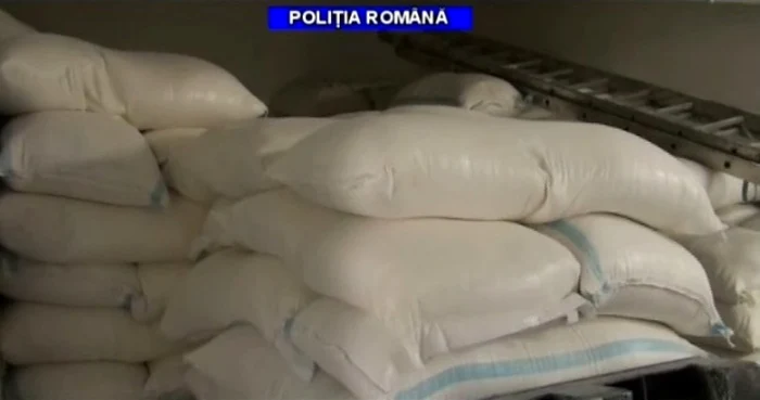 Fabrica a fost închisă pentru remedierea deficienţelor. FOTO Poliţia Română