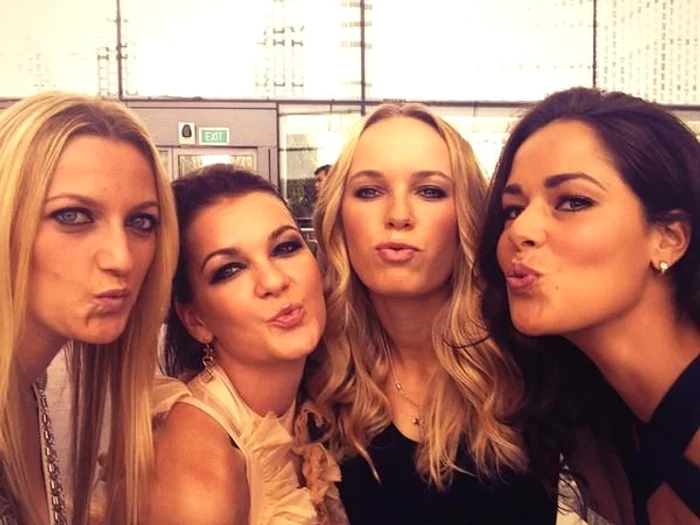 Kvitova, Radwanska, Ivanovic si Wozniacki nu au rupt gura târgului la Turneul Campioanelor decât prin această poză