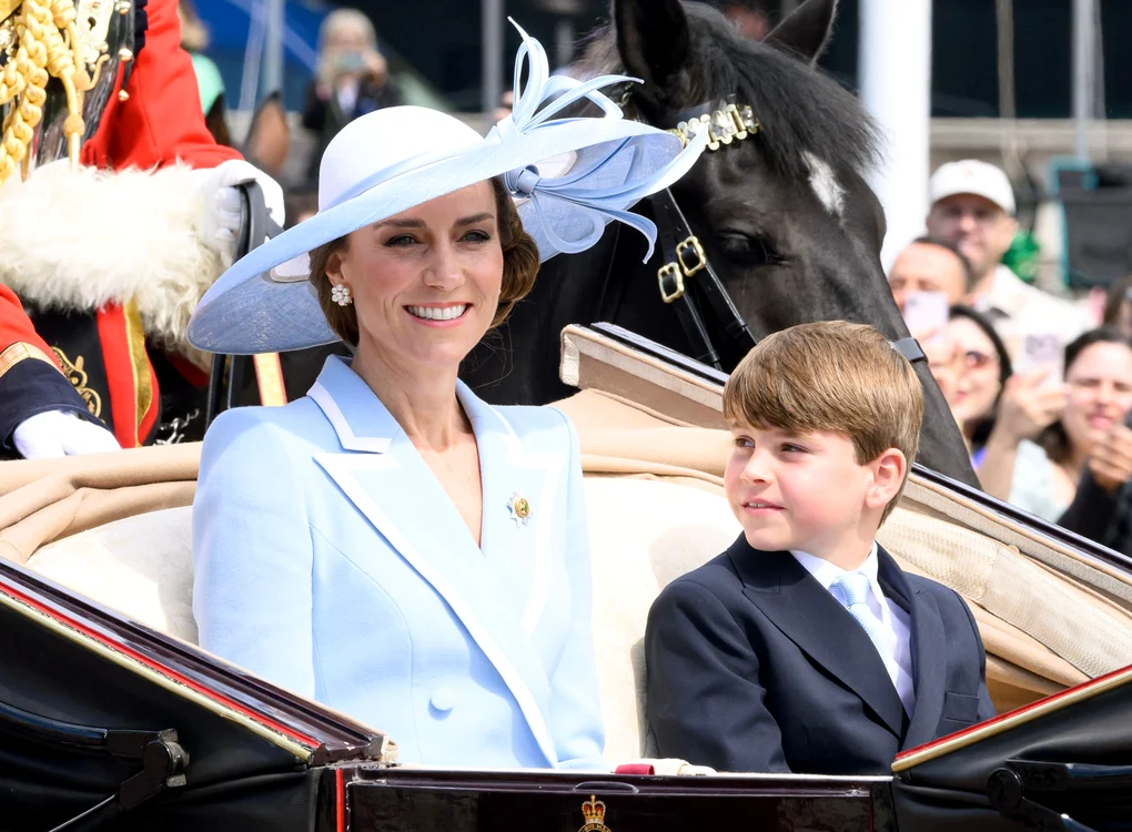 Kate Middleton și Louis la Trooping the Colour profimedia 1109876069 jpg
