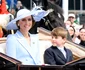Kate Middleton și Louis la Trooping the Colour