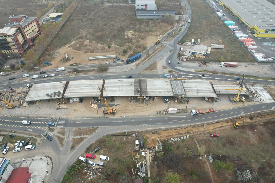 Primăria Sectorului 3 construieşte un pasaj rutier suprateran Foto: Primăria Sectorului 3