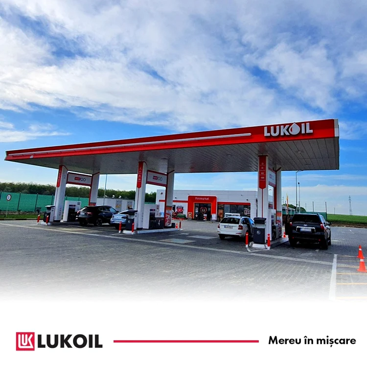 Benzinărie Lukoil. Foto: FB Lukoil