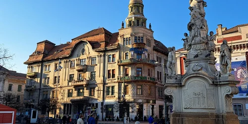 Piața Unirii din Timișoara. Foto: Tripadvisor